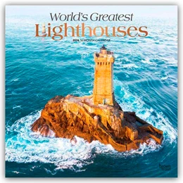 Abbildung von Publishers | World Greatest Lighthouses - Die größten Leuchttürme der Welt 2026 - 16-Monatskalender | 1. Auflage | 2025 | beck-shop.de