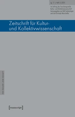 Abbildung von Junkerjürgen / Marschelke | Zeitschrift für Kultur- und Kollektivwissenschaft | 1. Auflage | 2025 | 22 | beck-shop.de