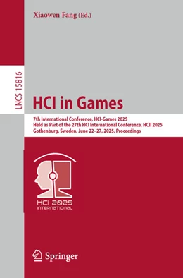 Abbildung von Fang | HCI in Games | 1. Auflage | 2025 | beck-shop.de