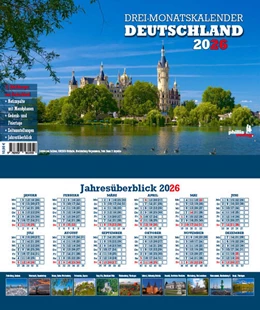 Abbildung von Neubert | 3-Monatskalender Deutschland 2026 | 1. Auflage | 2025 | beck-shop.de