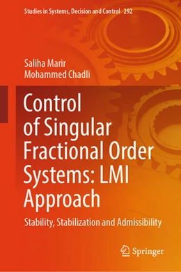 Abbildung von Marir / Chadli | Control of Singular Fractional Order Systems: LMI Approach | 1. Auflage | 2025 | beck-shop.de
