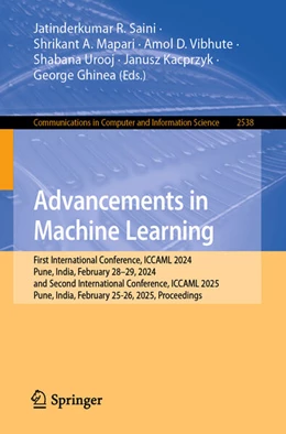 Abbildung von Saini / Mapari | Advancements in Machine Learning | 1. Auflage | 2025 | beck-shop.de