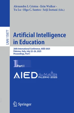 Abbildung von Cristea / Walker | Artificial Intelligence in Education | 1. Auflage | 2025 | beck-shop.de