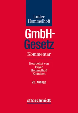 Abbildung von Bayer / Hommelhoff | GmbH-Gesetz | 22. Auflage | 2025 | beck-shop.de