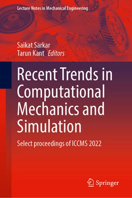 Abbildung von Sarkar / Kant | Recent Trends in Computational Mechanics and Simulation | 1. Auflage | 2026 | beck-shop.de