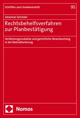 Abbildung von Schröder | Rechtsbehelfsverfahren zur Planbestätigung | 1. Auflage | 2025 | beck-shop.de