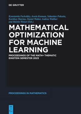 Abbildung von Fackeldey / Kannan | Mathematical Optimization for Machine Learning | 1. Auflage | 2025 | beck-shop.de