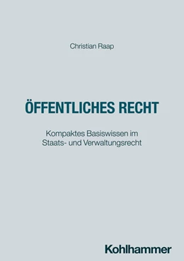Abbildung von Raap | Öffentliches Recht | 1. Auflage | 2025 | beck-shop.de