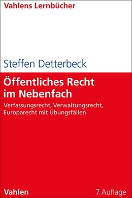 Abbildung von Detterbeck | Öffentliches Recht im Nebenfach | 7. Auflage | 2025 | beck-shop.de