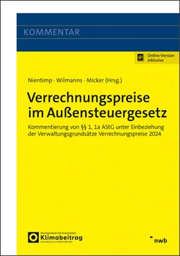 Abbildung von Nientimp / Wilmanns | Verrechnungspreise im Außensteuergesetz | 1. Auflage | 2025 | beck-shop.de