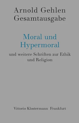Abbildung von Gehlen / Samson | Moral und Hypermoral | 1. Auflage | 2025 | beck-shop.de