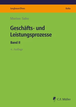 Abbildung von Sabo / Jungbauer | Geschäfts- und Leistungsprozesse | 4. Auflage | 2025 | beck-shop.de
