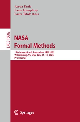 Abbildung von Dutle / Humphrey | NASA Formal Methods | 1. Auflage | 2025 | beck-shop.de