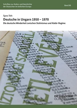Abbildung von Tóth | Deutsche in Ungarn 1950-1970 | 1. Auflage | 2025 | beck-shop.de