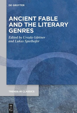 Abbildung von Gärtner / Spielhofer | Ancient Fable and the Literary Genres | 1. Auflage | 2025 | 198 | beck-shop.de