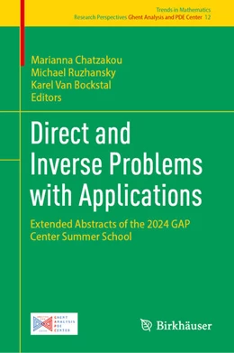 Abbildung von Chatzakou / Ruzhansky | Direct and Inverse Problems with Applications | 1. Auflage | 2025 | beck-shop.de