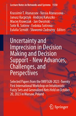 Abbildung von Atanassov / Atanassova | Uncertainty and Imprecision in Decision Making and Decision Support - New Advances, Challenges, and Perspectives | 1. Auflage | 2025 | beck-shop.de