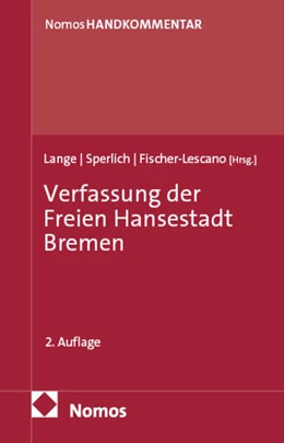Abbildung von Lange / Sperlich | Verfassung der Freien Hansestadt Bremen | 2. Auflage | 2025 | beck-shop.de
