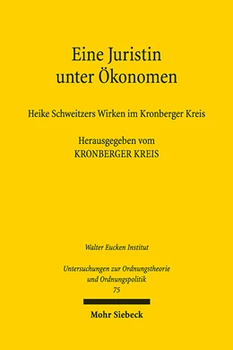 Abbildung von Feld / Fuest | Eine Juristin unter Ökonomen | 1. Auflage | 2025 | beck-shop.de