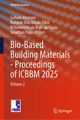 Abbildung von Amziane / Toledo Filho | Bio-Based Building Materials - Proceedings of ICBBM 2025 | 1. Auflage | 2025 | beck-shop.de