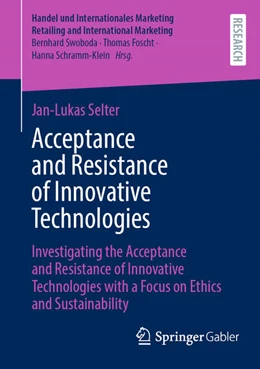 Abbildung von Selter | Acceptance and Resistance of Innovative Technologies | 1. Auflage | 2025 | beck-shop.de