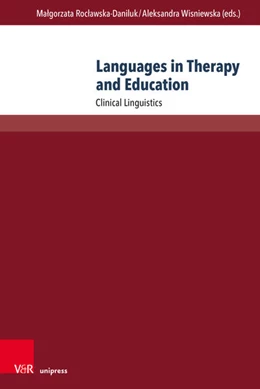 Abbildung von Roc¿awska-Daniluk / Wisniewska | Languages in Therapy and Education | 1. Auflage | 2025 | beck-shop.de