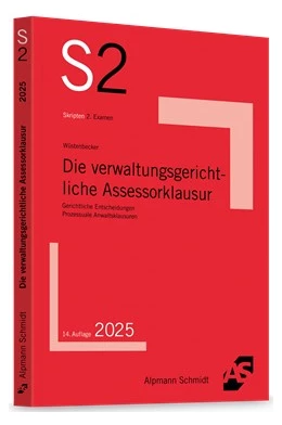 Abbildung von Wüstenbecker | Die verwaltungsgerichtliche Assessorklausur | 14. Auflage | 2025 | beck-shop.de