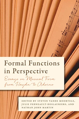 Abbildung von Vande Moortele / Pedneault-Deslauriers | Formal Functions in Perspective | 1. Auflage | 2015 | beck-shop.de
