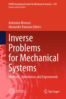 Abbildung von Morassi / Kawano | Inverse Problems for Mechanical Systems | 1. Auflage | 2025 | beck-shop.de