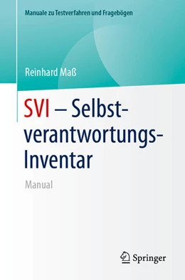 Abbildung von Maß | SVI - Selbstverantwortungs-Inventar | 1. Auflage | 2025 | beck-shop.de