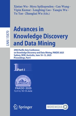 Abbildung von Wu / Spiliopoulou | Advances in Knowledge Discovery and Data Mining | 1. Auflage | 2025 | beck-shop.de