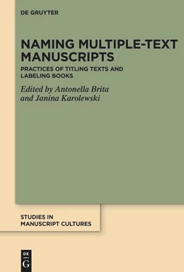 Abbildung von Brita / Karolewski | Naming Multiple-text Manuscripts | 1. Auflage | 2025 | 51 | beck-shop.de