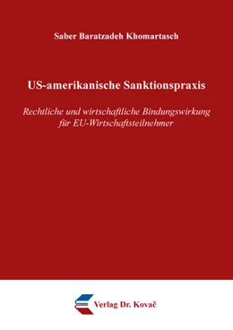 Abbildung von Baratzadeh Khomartasch | US-amerikanische Sanktionspraxis | 1. Auflage | 2025 | 216 | beck-shop.de