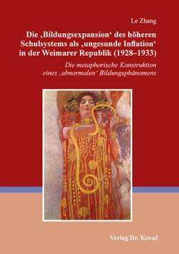 Abbildung von Zhang | Die ‚Bildungsexpansion‘ des höheren Schulsystems als ‚ungesunde Inflation‘ in der Weimarer Republik (1928–1933) | 1. Auflage | 2025 | 28 | beck-shop.de