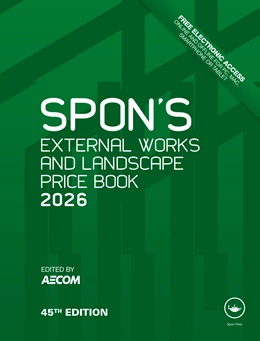 Abbildung von Aecom | Spon's External Works and Landscape Price Book 2026 | 45. Auflage | 2025 | beck-shop.de