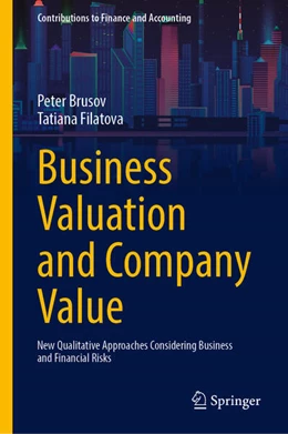 Abbildung von Brusov / Filatova | Business Valuation and Company Value | 1. Auflage | 2025 | beck-shop.de