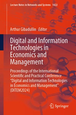 Abbildung von Gibadullin | Digital and Information Technologies in Economics and Management | 1. Auflage | 2025 | beck-shop.de