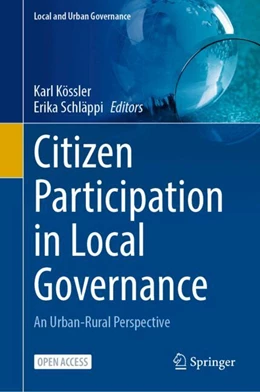Abbildung von Kössler / Schläppi | Citizen Participation in Local Governance | 1. Auflage | 2025 | beck-shop.de
