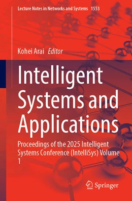 Abbildung von Arai | Intelligent Systems and Applications | 1. Auflage | 2025 | beck-shop.de