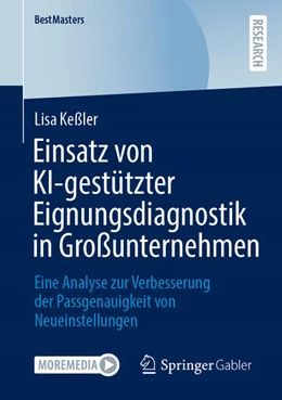 Abbildung von Keßler | Einsatz von KI-gestützter Eignungsdiagnostik in Großunternehmen | 1. Auflage | 2025 | beck-shop.de