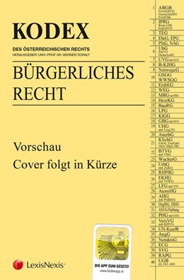 Abbildung von Doralt / Dokalik | KODEX Bürgerliches Recht 2025/26 - inkl. App | 64. Auflage | 2025 | beck-shop.de
