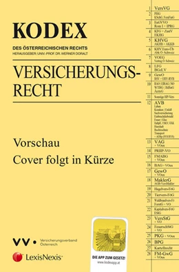 Abbildung von Doralt | KODEX Versicherungsrecht Band I 2026 - inkl. App | 29. Auflage | 2025 | beck-shop.de