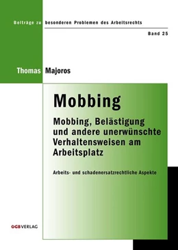 Abbildung von Majoros | Mobbing | 1. Auflage | 2010 | 25 | beck-shop.de