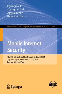 Abbildung von Jo / Shin | Mobile Internet Security | 1. Auflage | 2025 | beck-shop.de