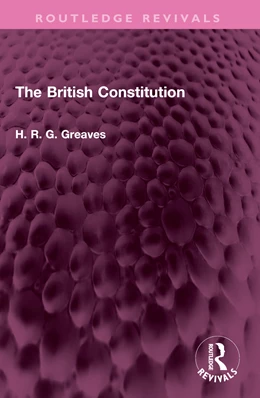 Abbildung von Greaves | The British Constitution | 1. Auflage | 2025 | beck-shop.de