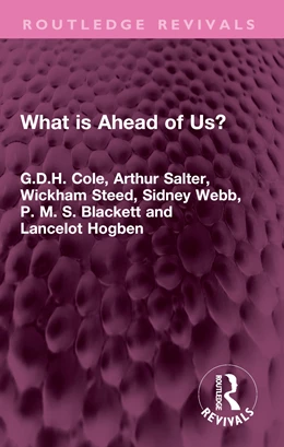 Abbildung von Salter / Cole | What is Ahead of Us? | 1. Auflage | 2025 | beck-shop.de