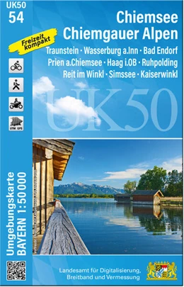 Abbildung von Landesamt für Digitalisierung | Chiemsee - Chiemgauer Alpen 1 : 50 000 (UK50-54) | 1. Auflage | 2025 | beck-shop.de