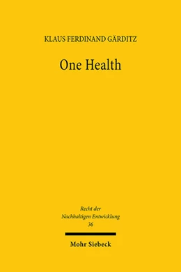 Abbildung von Gärditz | One Health | 1. Auflage | 2025 | beck-shop.de