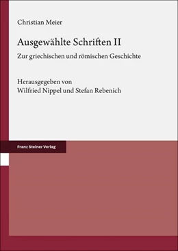 Abbildung von Meier / Nippel | Ausgewählte Schriften. Band 2 | 1. Auflage | 2025 | beck-shop.de