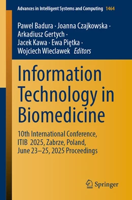 Abbildung von Badura / Czajkowska | Information Technology in Biomedicine | 1. Auflage | 2025 | beck-shop.de